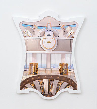 Artwork from the Police State Condo at bitforms gallery