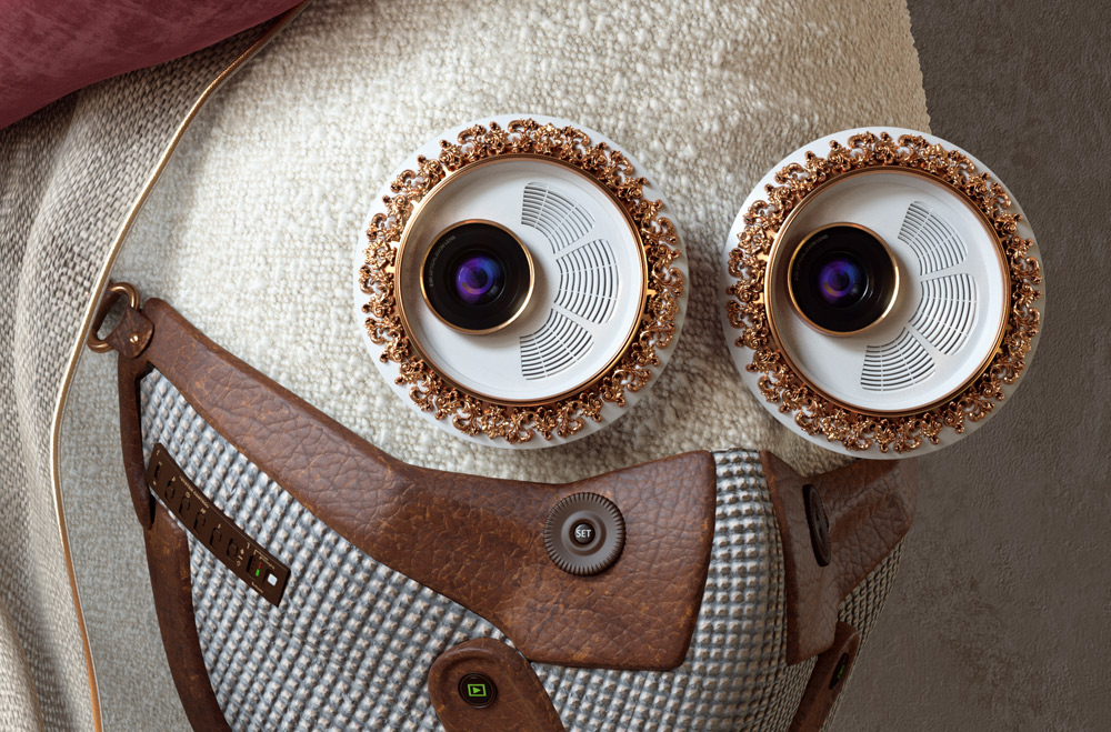 Install of the Soft Power on a white wall