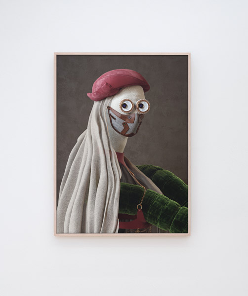 Surreal contemporary art portraits